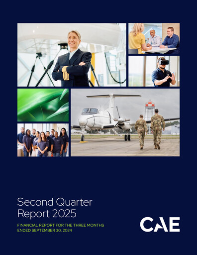 Miniature CAE Inc. Rapport trimestriel 2025-q2