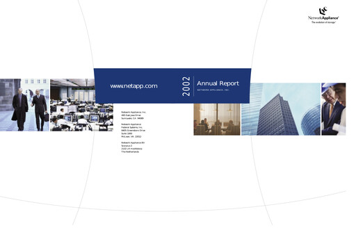 Miniature NetApp
 Rapport annuel 2002