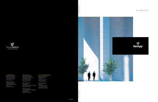 Miniature NetApp
 Rapport annuel 2004