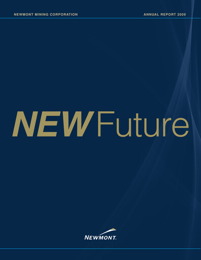 Miniature Newmont Rapport annuel 2009