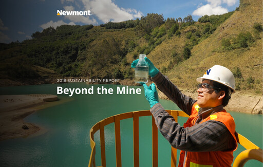 Miniature Newmont Rapport de durabilité 2019