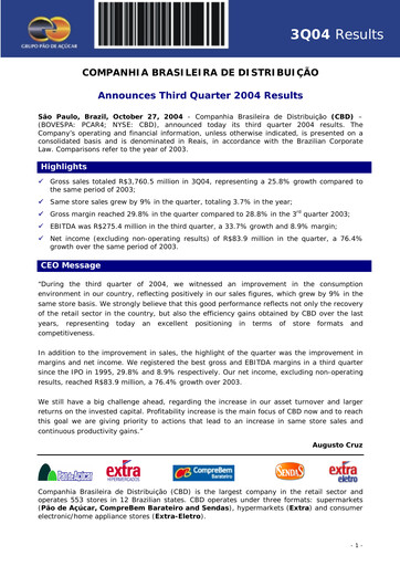 Thumbnail GPA Quarterly Report 2004-q3