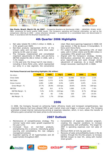 Thumbnail GPA Quarterly Report 2006-q4