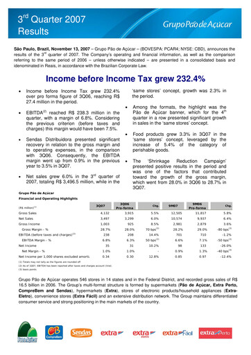 Thumbnail GPA Quarterly Report 2007-q3
