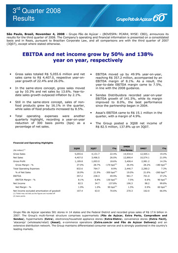 Thumbnail GPA Quarterly Report 2008-q3