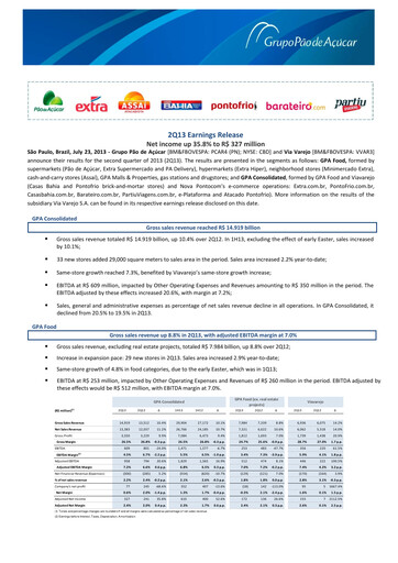 Thumbnail GPA Quarterly Report 2013-q2