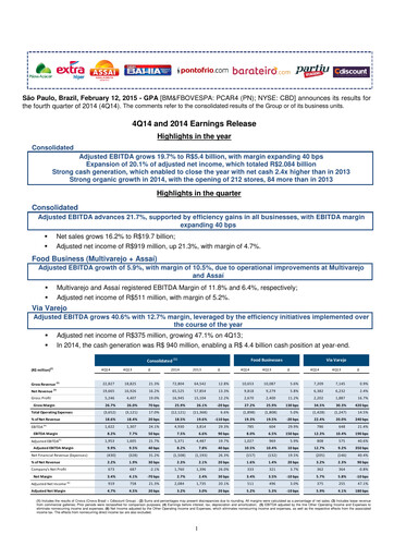 Thumbnail GPA Quarterly Report 2014-q4
