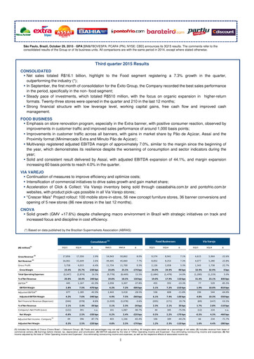 Thumbnail GPA Quarterly Report 2015-q3