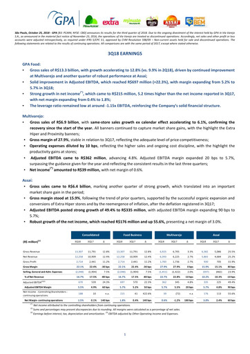 Thumbnail GPA Quarterly Report 2018-q3
