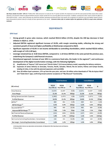 Thumbnail GPA Quarterly Report 2019-q3