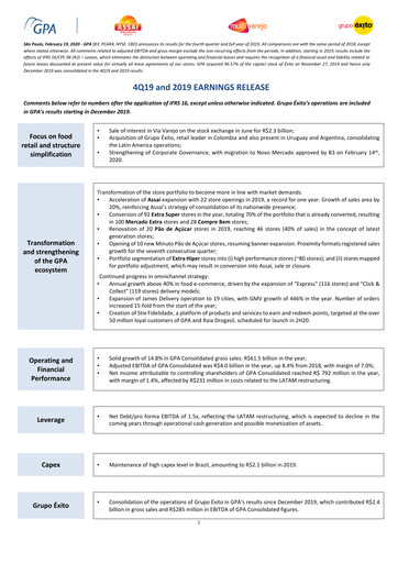 Thumbnail GPA Quarterly Report 2019-q4