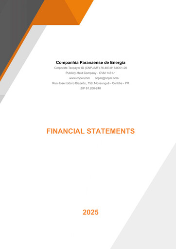 Thumbnail Companhia Paranaense de Energia (COPEL) Financial Statement 2025