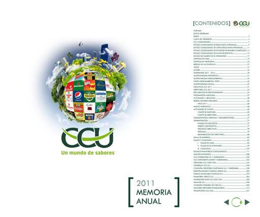 Thumbnail Compañía Cervecerías Unidas Annual Report 2011