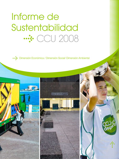 Thumbnail Compañía Cervecerías Unidas Sustainability Report 2008