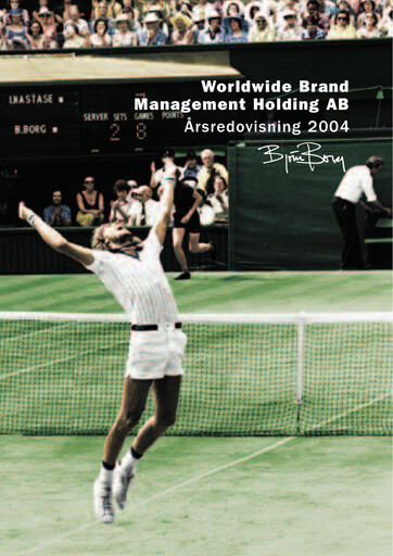 Thumbnail Björn Borg Annual Report 2004