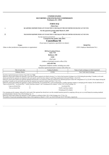 Thumbnail Constellium
 Quarterly Report 2025-q1
