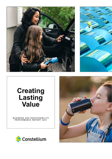 Thumbnail Constellium
 Sustainability Report 2021