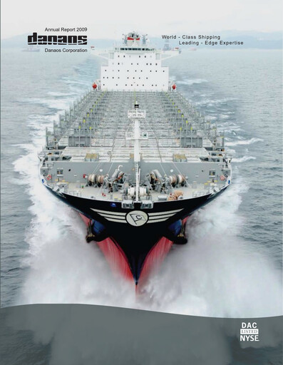 Thumbnail Danaos Annual Report 2009