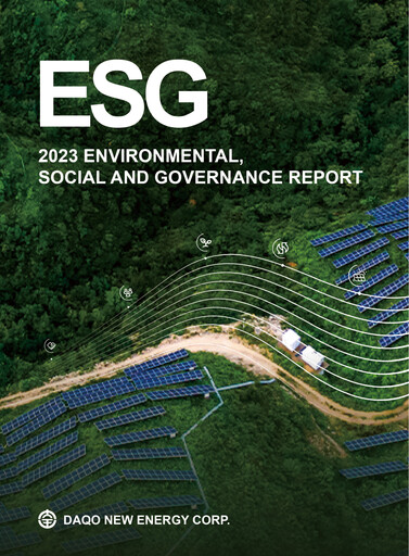 Thumbnail Daqo New Energy ESG Report 2023