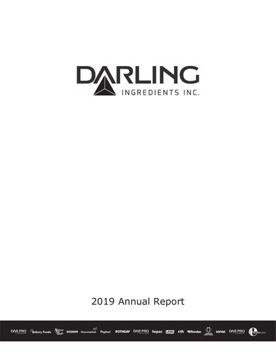 Vorschaubild Darling Ingredients
 Jahresbericht 2019