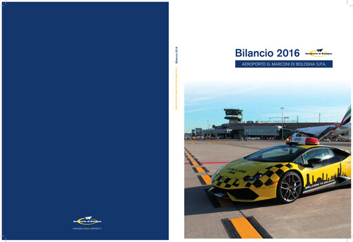 Miniature Aeroporto G. Marconi Bologna Rapport annuel 2016
