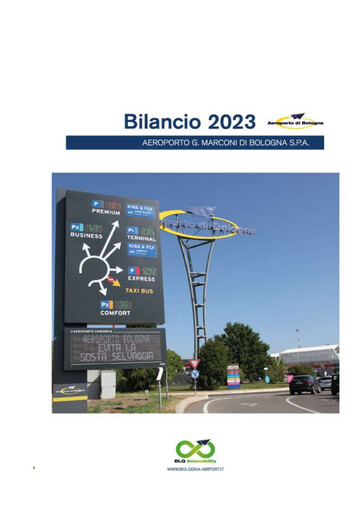 Miniature Aeroporto G. Marconi Bologna Rapport annuel 2023