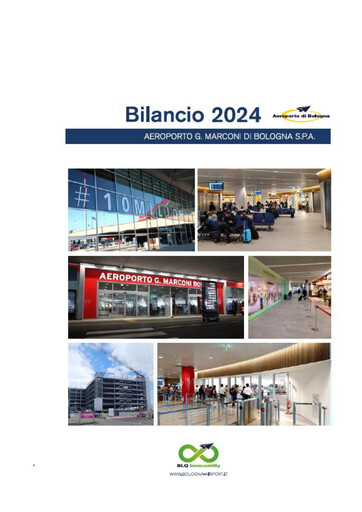 Miniature Aeroporto G. Marconi Bologna Rapport annuel 2024