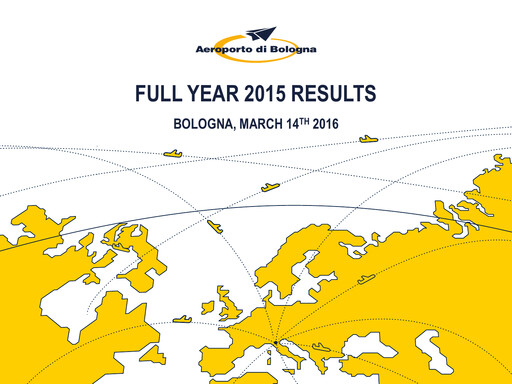 Vorschaubild Aeroporto G. Marconi Bologna Finanzbericht 2015