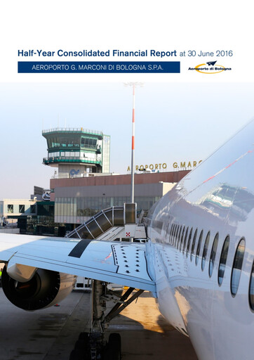 Miniature Aeroporto G. Marconi Bologna Rapport semestriel 2016