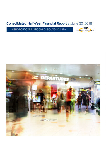 Miniature Aeroporto G. Marconi Bologna Rapport semestriel 2019