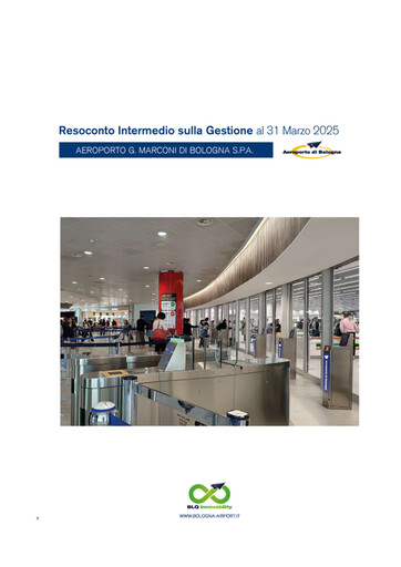 Vorschaubild Aeroporto G. Marconi Bologna Quartalsbericht 2025-q1
