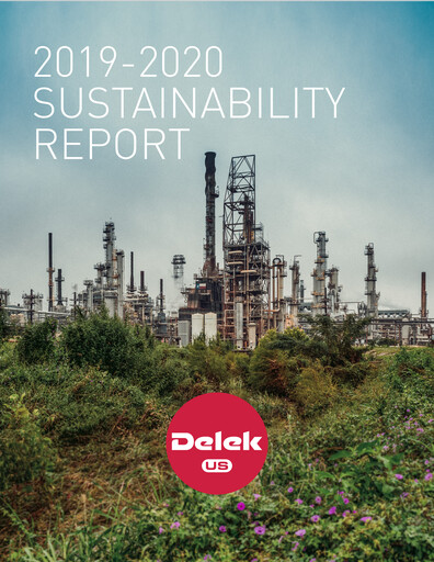 Thumbnail Delek US Sustainability Report 2019-2020