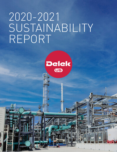 Thumbnail Delek US Sustainability Report 2020-2021