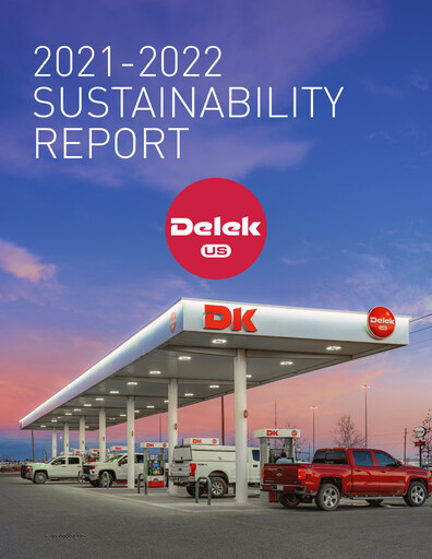 Thumbnail Delek US Sustainability Report 2021-2022
