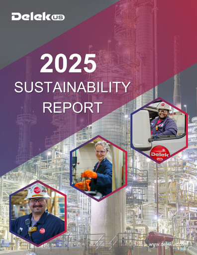 Thumbnail Delek US Sustainability Report 2025