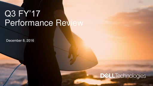 Thumbnail Dell Quarterly Report 2017-q3