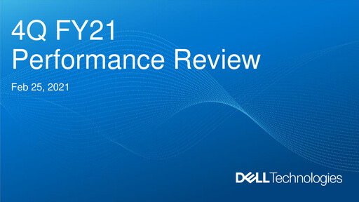 Thumbnail Dell Quarterly Report 2021-q4