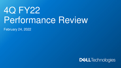 Thumbnail Dell Quarterly Report 2022-q4