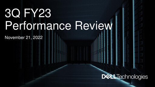 Thumbnail Dell Quarterly Report 2023-q3