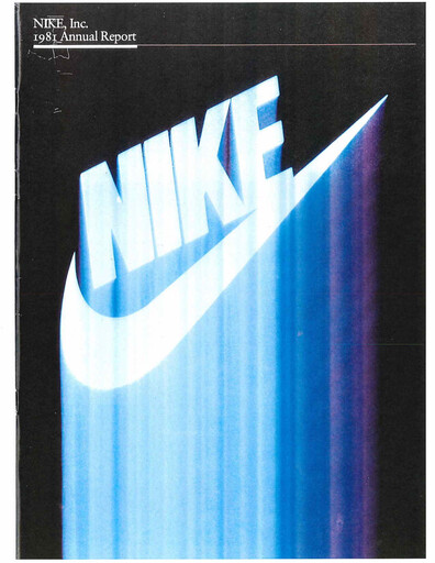 Thumbnail Nike Annual Report 1981