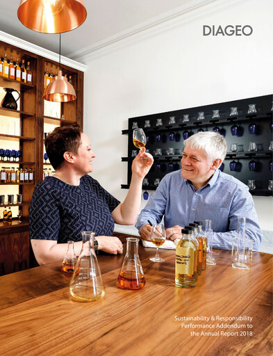 Thumbnail Diageo Sustainability Report 2018