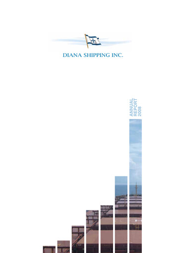 Thumbnail Diana Shipping Annual Report 2008