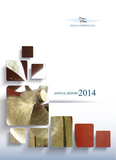 Thumbnail Diana Shipping Annual Report 2014