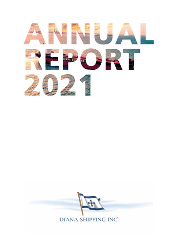 Thumbnail Diana Shipping Annual Report 2021