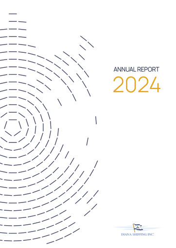 Thumbnail Diana Shipping Annual Report 2024