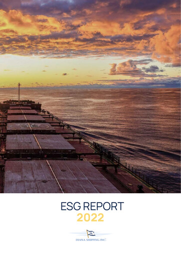 Thumbnail Diana Shipping ESG Report 2022