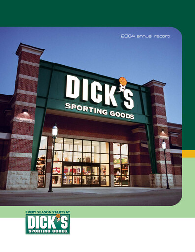 Thumbnail Dick's Sporting Goods
 Annual Report 2004