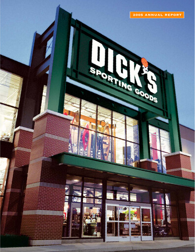 Thumbnail Dick's Sporting Goods
 Annual Report 2005