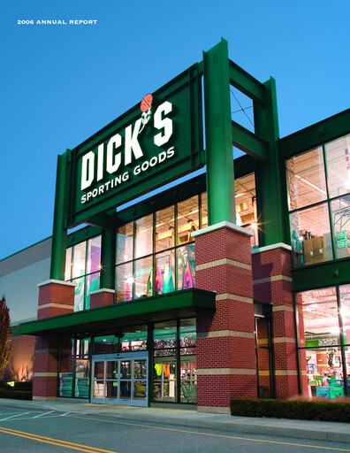 Thumbnail Dick's Sporting Goods
 Annual Report 2006