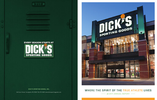 Thumbnail Dick's Sporting Goods
 Annual Report 2011